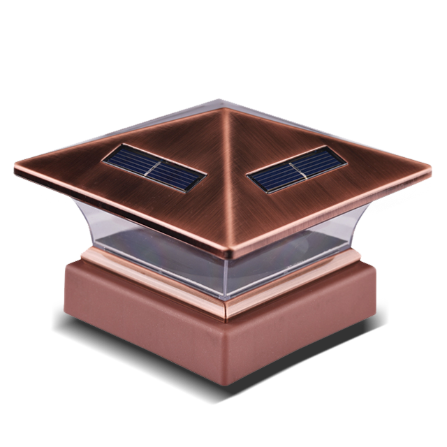 2211-F26-CO Koperen LED-paalkaplamp met hoge helderheid 2211-F26-CO Koperen LED-paalkaplamp met hoge helderheid