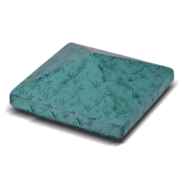 2211-FC3 Patina roestvrijstalen en kunststof hekpaaldop 2211-FC3 Patina roestvrijstalen en kunststof hekpaaldop