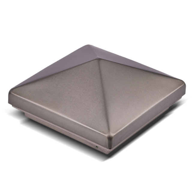 2211-FC3 RVS hekwerk in terras, dekgang landschap paalkap 2211-FC3 RVS hekwerk in terras, dekgang landschap paalkap