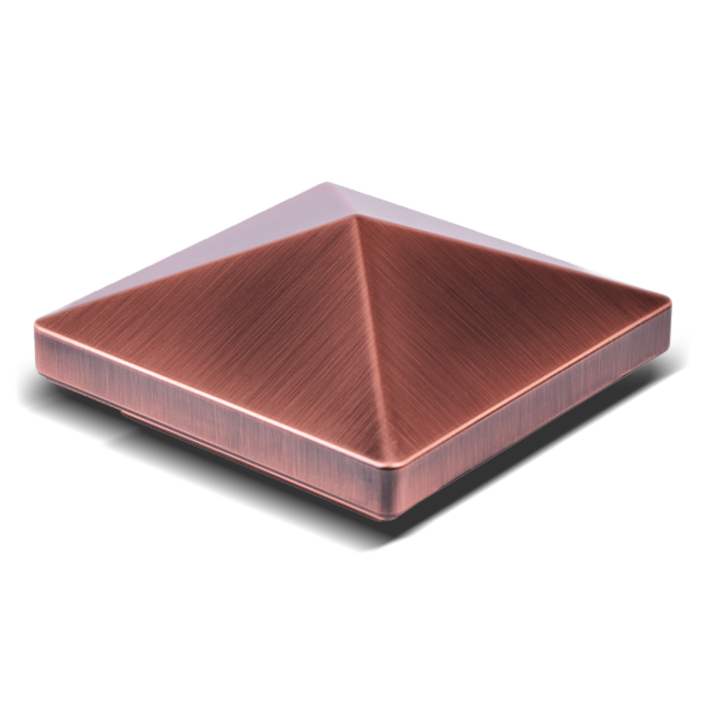 2211-FC Anlique Bronzen waterdichte paalkap voor buiten 2211-FC Anlique Bronzen waterdichte paalkap voor buiten