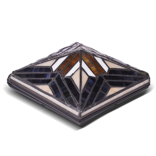 2211-TC3 Tiffany Splicing nuttige glazen paaldop 2211-TC3 Tiffany Splicing nuttige glazen paaldop